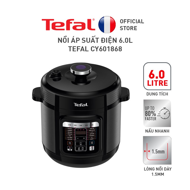 Nồi áp suất điện Tefal Home Chef 6.0L